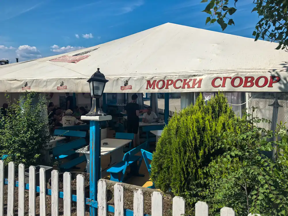 klutová rybia reštaurácia