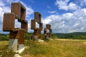 MTB bicyklom na Trojmedzie: Hojdačky, bunkre a hranice troch štátov