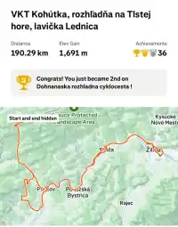 Mapa trasy Žilina VKT