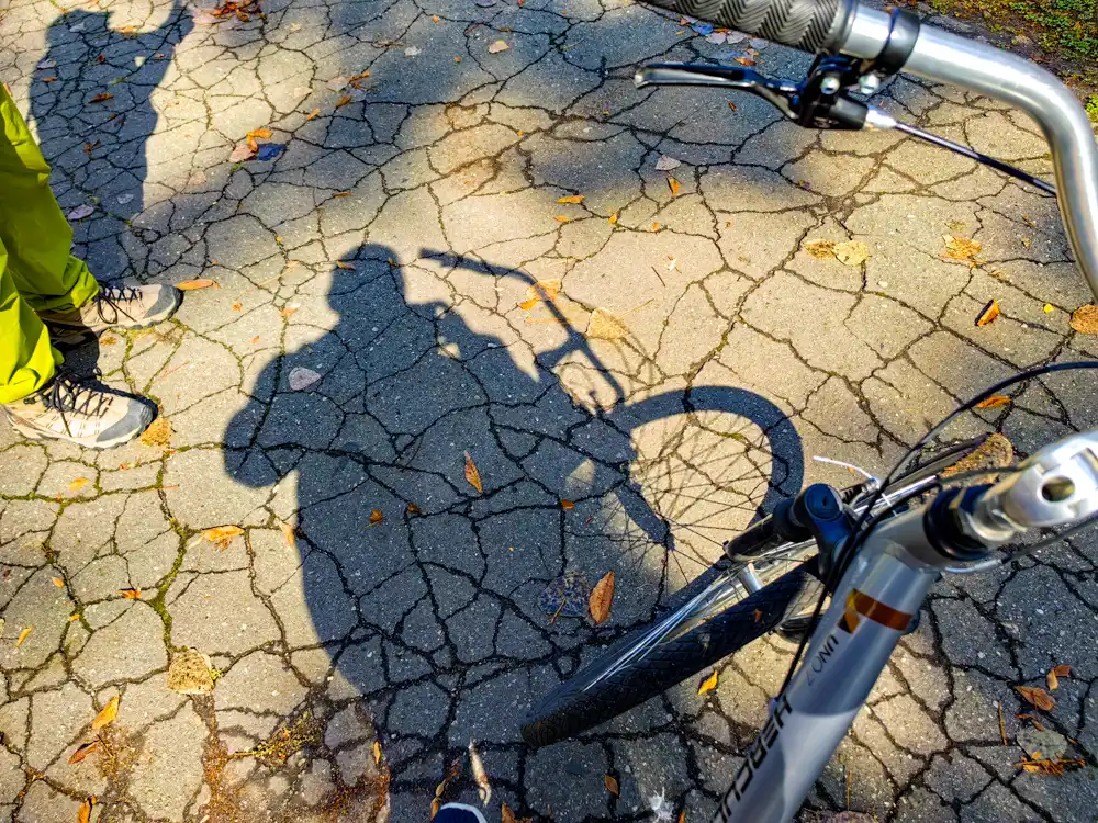 Sofia na bicykli