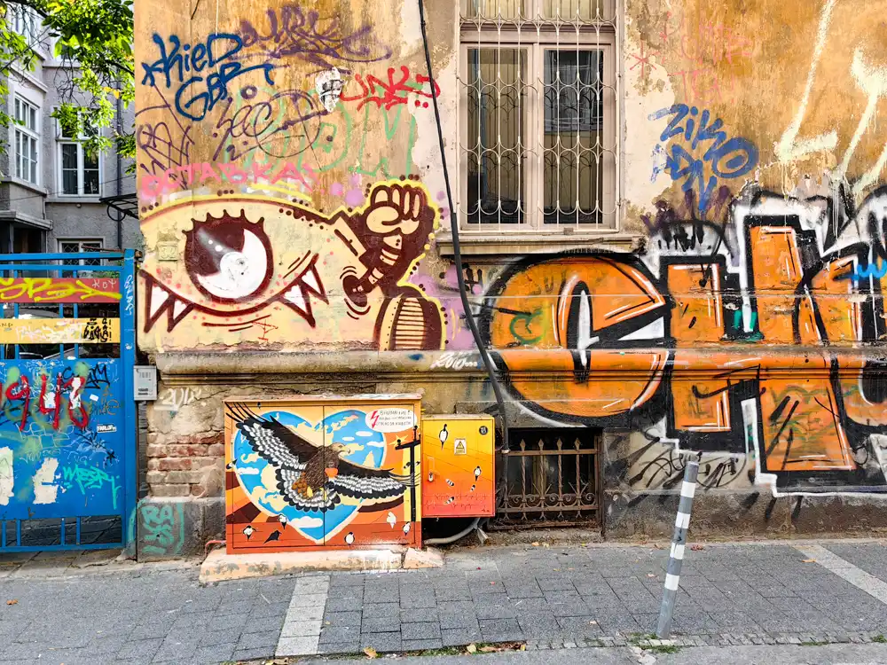 Sofia: Grafity tour
