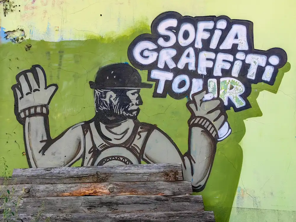 Sofia: Grafity tour