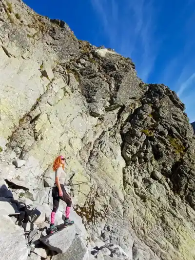 Výstup cez Velickú próbu