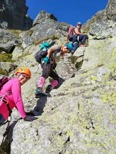 Výstup cez Velickú próbu