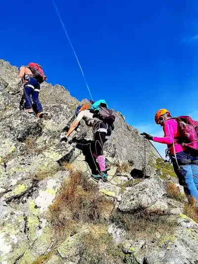 Výstup cez Velickú próbu