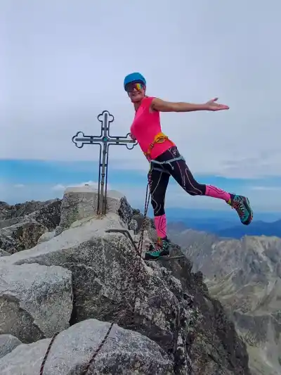 pri kríži na vrchole Gerlachu