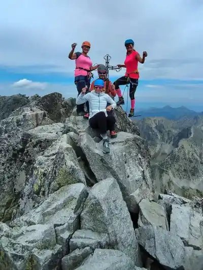 pri kríži na vrchole Gerlachu