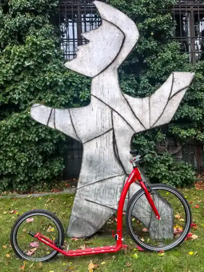 Pruchdzam kolobežkou