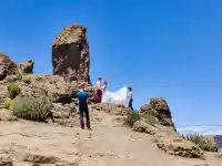 Svatba na Roque Nublo, ako sa tam dostali?