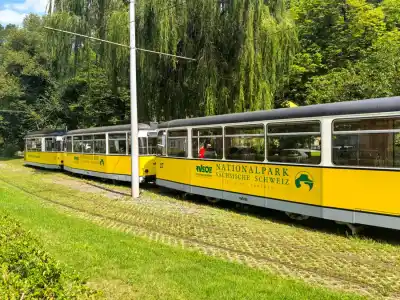 Električka v Bad Shandau