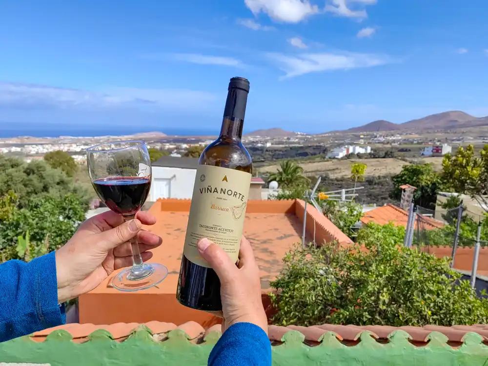 Gastro špeciality Gran Canarie Vino norte