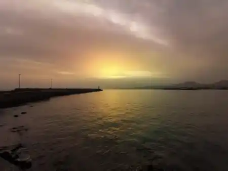 Západy slnka nad Arrecife