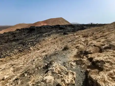 Stret lávových vrstiev