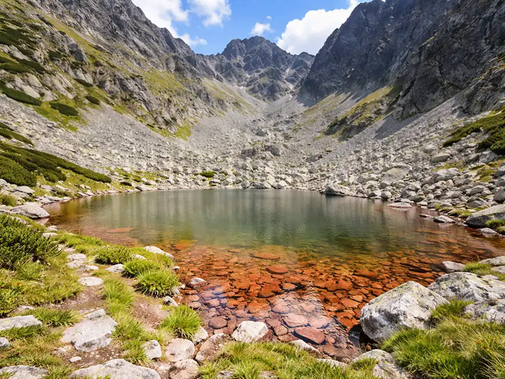 Turistický výstup na Červené pleso