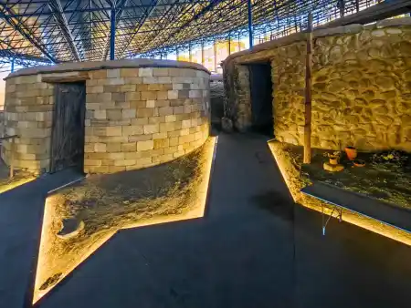 Prekryté torzá obydlí Guanchov