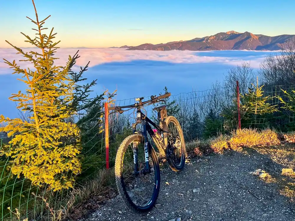 Zimný MTB výšľap na Polom