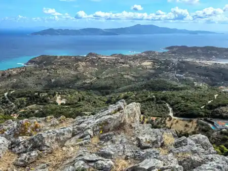 Karaflitznaka Vhľad na Skopelos