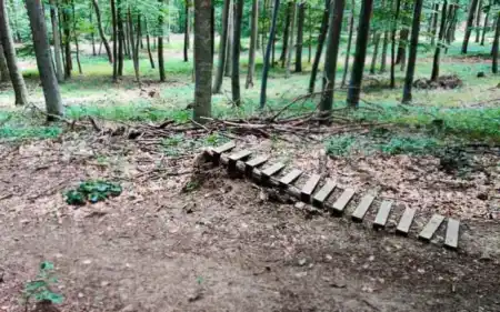 MTB singletrail Freeridka