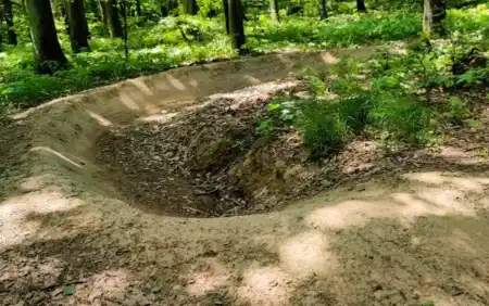 MTB singletrail Krivé Jarky