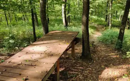 MTB singletrail Freeridka