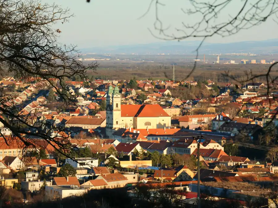 Pohľad na Valtice z Promenády