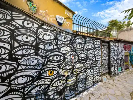 Anafiotika streetart