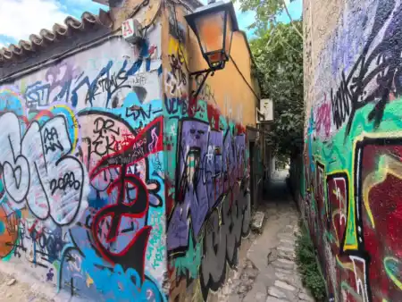 Anafiotika streetart