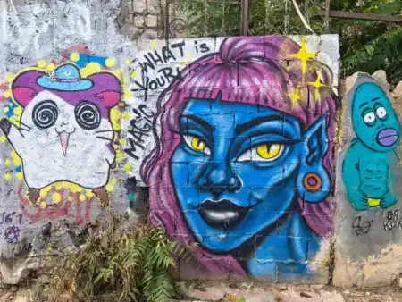 Anafiotika streetart