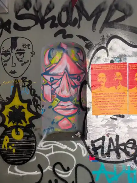 Graffiti Exarchian Athens
