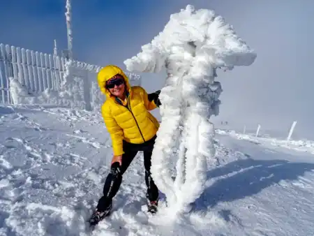 Výstup na Krížnu v zime