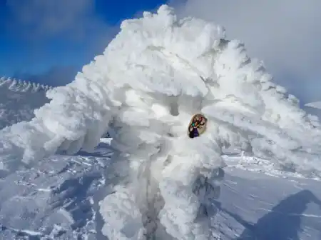 Výstup na Krížnu v zime