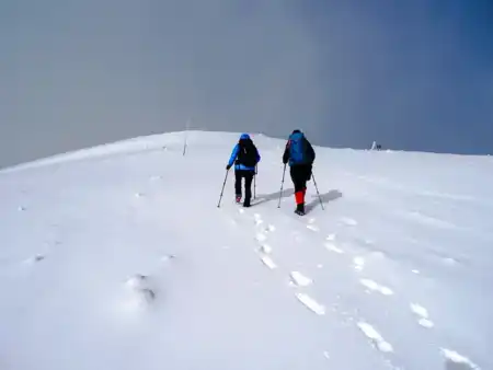 Výstup na Krížnu v zime