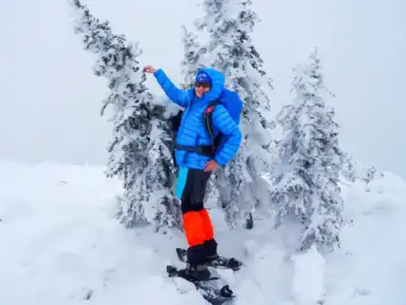 Výstup na Lajštroch v hmle Nízke tatry