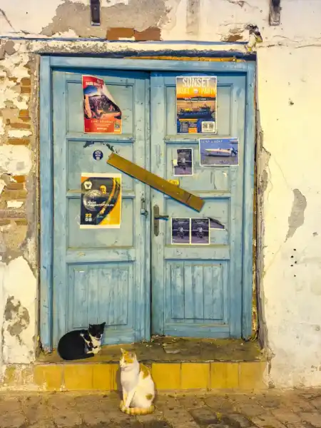 Vstup do starého kina Skiathos