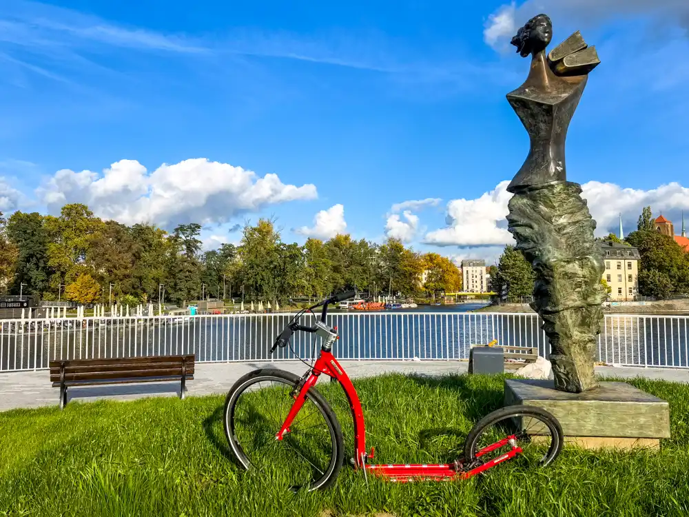 Vroclav na kolobežkách