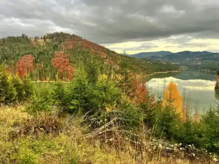 Rozhľadňa na Hladkom vrchu výjazd MTB