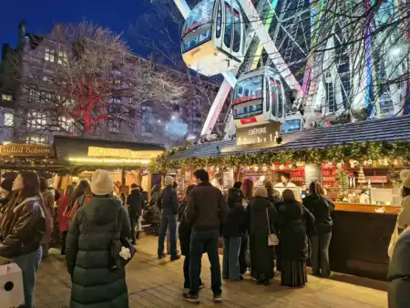 Vianočný Edinburgh