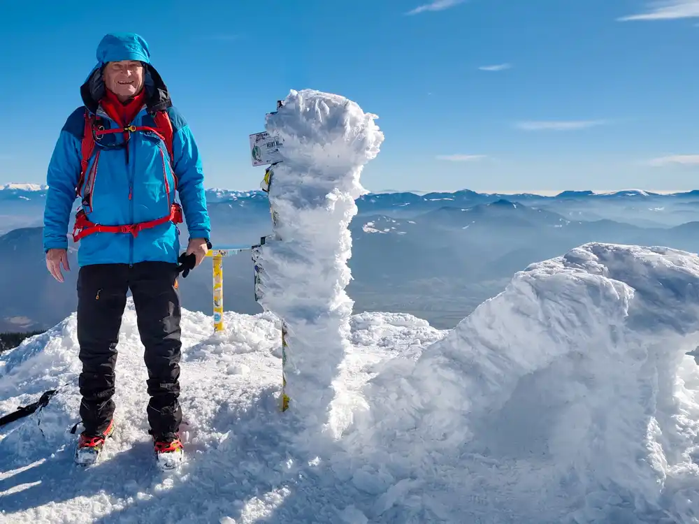 Zimný výstup na Veľký Kriváň