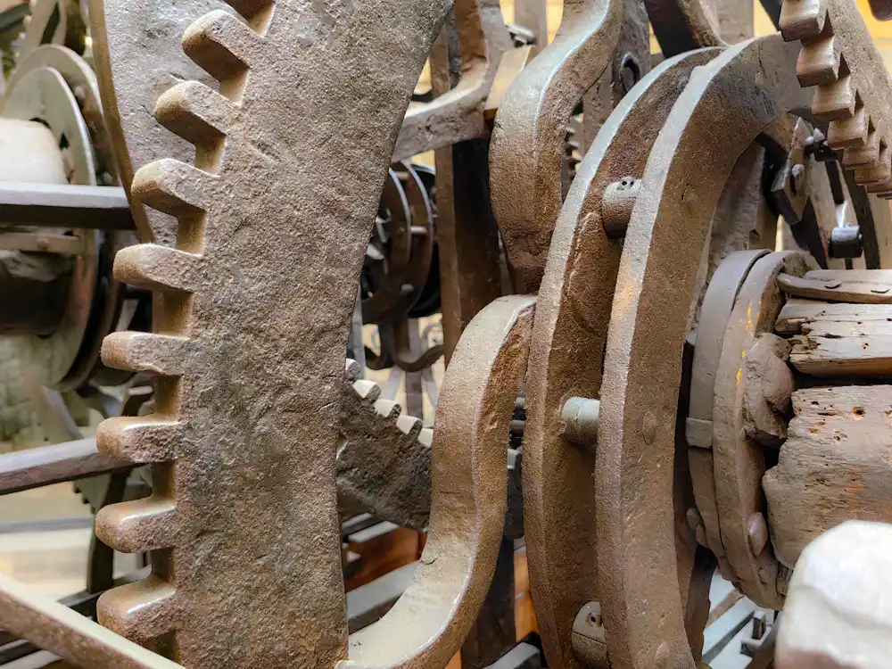 Hodinový stroj v múzeu Barcelona