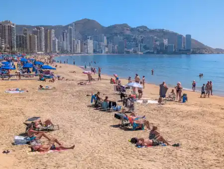 Benidorm pláže