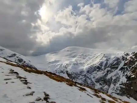 Výstup do Kondrátovo sedla