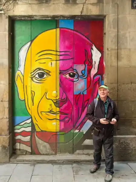 Pred Picassovým múzeom