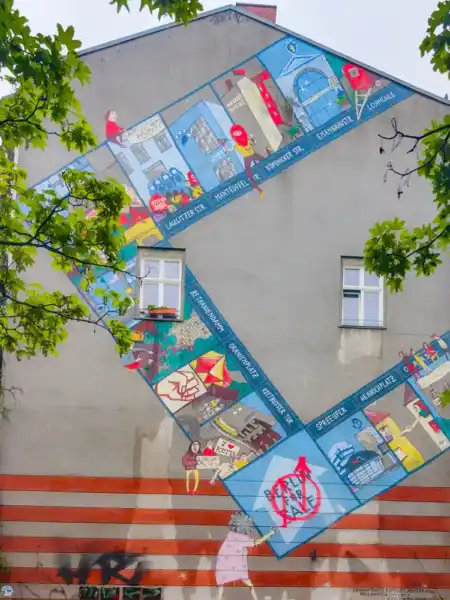 Kreuzberg graffiti Berlin