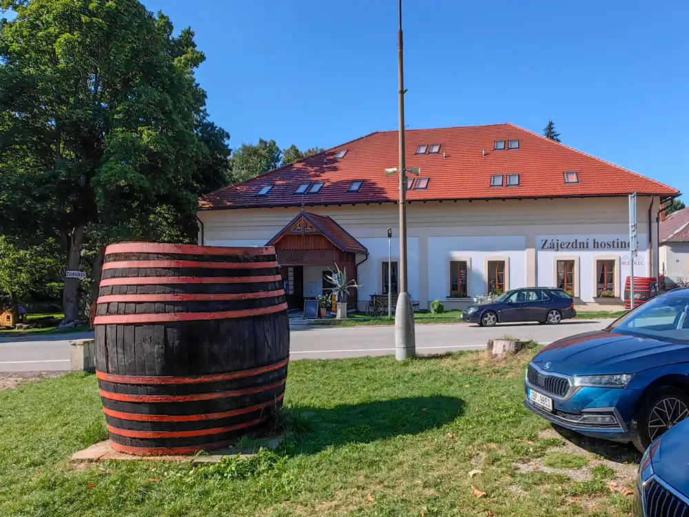 Pohľad na mzámecký pivovar