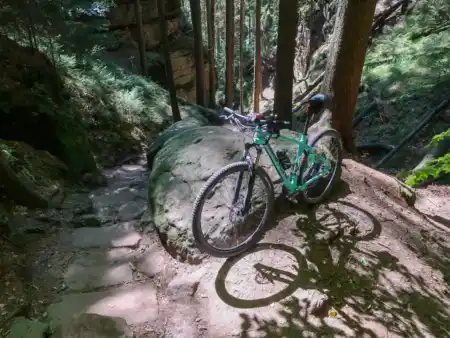 Downhill MTB do Dolského mlýna