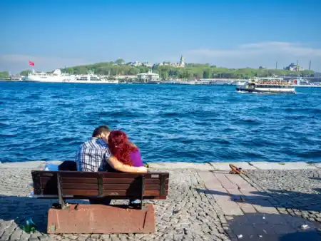 Výhľad na Európsku časť Istanbulu
