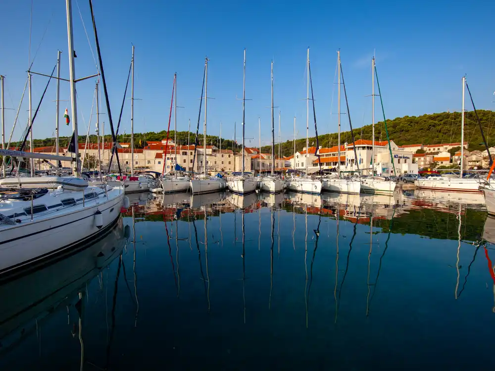 V prístave Korčula