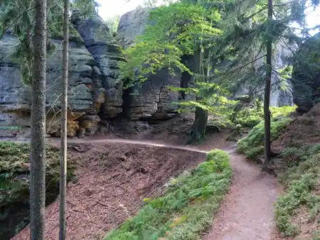 Jetřichovický okruh české Švajčiarsko