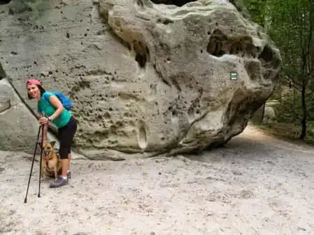 Rodinná turistika v Českom Švajčiarsku