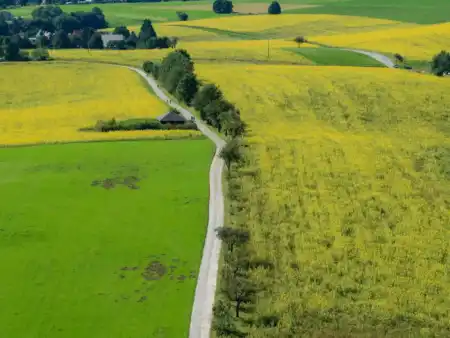 Výhľad z rozhľadne Hinterhermsdorf